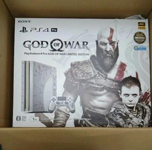 PS4 Pro God of War limited Edition Japan 1TB PlayStation4 Game Console New Rare - Picture 1 of 3