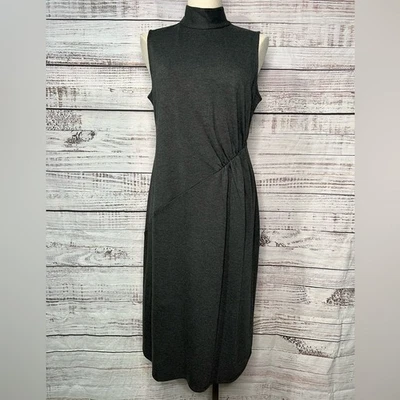 J. Jill x Christian Siriano Medium Sleeveless Dress Mock Neck Jersey NEW - Image 1 of 4