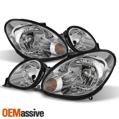 Par de faros tipo halógeno izquierda+derecha para 98-05 GS300 98-00 GS400 01-05 GS430 Foto 1 de 3