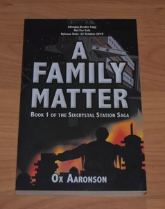 A Family Matter Ox Aaronson TPB ARC Advance Reader Kopie - Bild 1 von 2