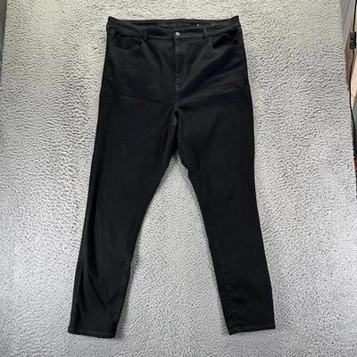 American Eagle Jeans Womens Size 20 Black Curvy Super High Rise Jegging Stretch - Image 1 of 4