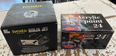 Iwata-Medea Studio Series Ninja Jet Single Piston Air Compressor #IS-35 Extra's - Image 1 of 4