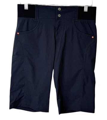 Pantalones Cortos Title Nine Clamber Azul Marino Técnico Elástico 12" Mujer Talla 2 NUEVO Foto 1 de 4