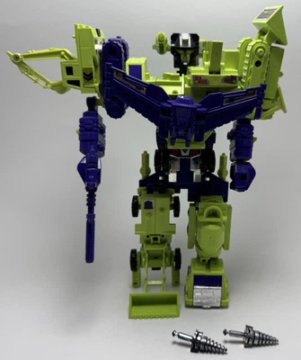 Vintage Hasbro G1 Transformers Decepticon Constructicons Combiner - Devastator - Image 1 of 4