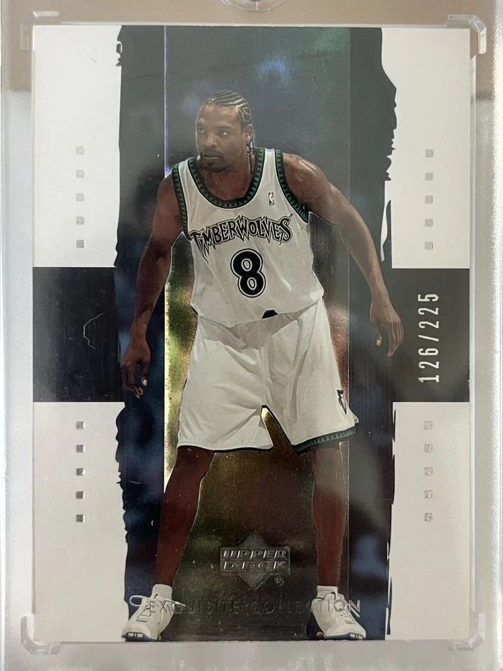 2003-04 Upper Deck Exquisite #22 Latrell Sprewell Timberwolves 126/225 - Image 1 of 2