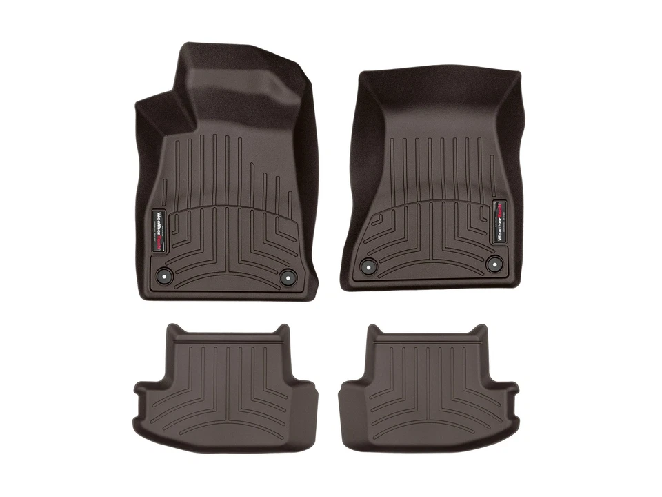 Forros de piso WeatherTech ajuste personalizado para S5/A5 - 1ª y 2ª fila Foto 1 de 1