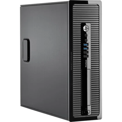 HP Compaq Tower Windows 10 250GB Dual Core 8GB DDR3 DVD/RW WiFi Ready Desktop - Image 1 of 4