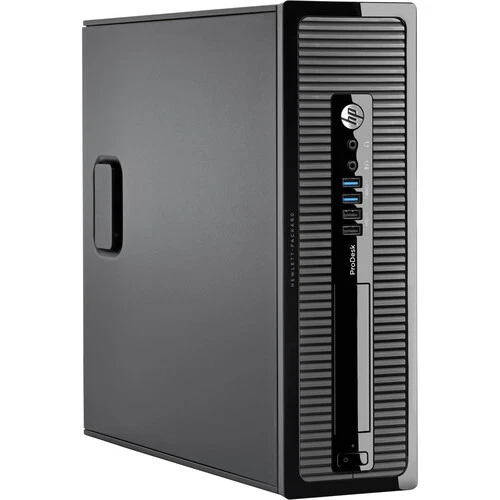 HP Compaq Tower Windows 10 250GB Dual Core 8GB DDR3 DVD/RW WiFi Ready Desktop - Image 1 of 4