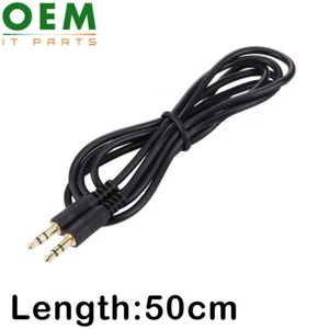 Cable auxiliar estéreo Jack macho a macho de 3,5 mm para teléfono coche cualq... - Imagen 1 de 5