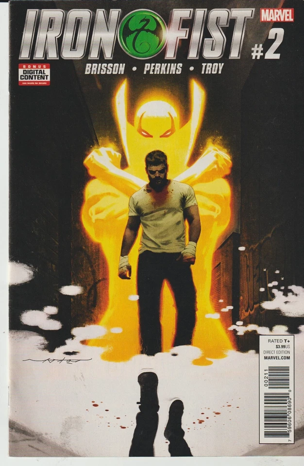 MARVEL COMICS IRON FIST #2 (2017) 1ST PRINT VF+ Foto 1 de 1