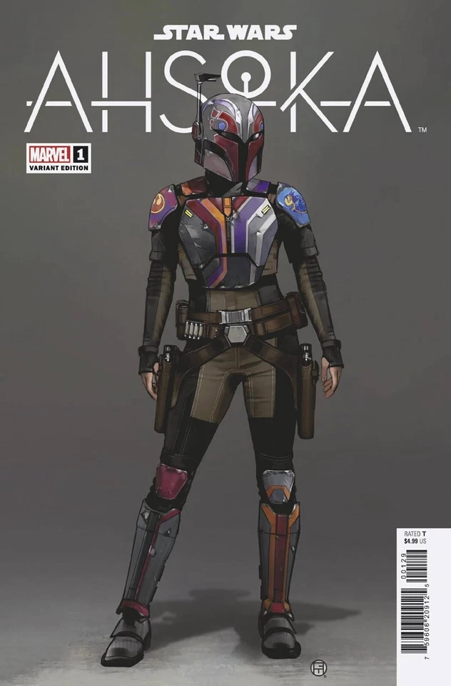 STAR WARS AHSOKA #1 1:10 CONCEPT ART VARIANT (10/07/2024)