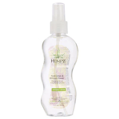 "Hempz Fusions Pink Citron,Mimosa Flower Energizing Herbal Mist,Refresher - 4.4o - Image 1 of 3