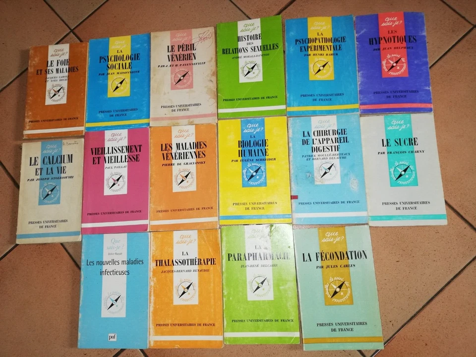 LOT 16 QUE SAIS-JE? MEDECINE/SEXUALITE/PSYCHOLOGIE/TRAITEMENT.PRESSES UNIVERSI. - Photo 1/4