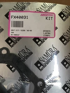 YAMAHA YZ 250 '02-'14 MOTORCYCLE COMPLETE GASKET SET NX-40031F - Picture 1 of 3