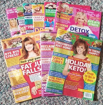 Лот (9) ПЕРВЫЙ ДЛЯ ЖЕНЩИН 2012-2018 REBA, Джейн Сеймур, Сара Эванс, рецепты здоровья - Изображение 1 из 4