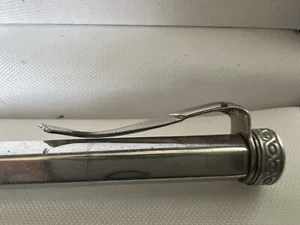 Lápiz Mecánico VIBERTI De Metal Cromado Lápiz SCRIBE Mina Vintage - Imagen 1 de 9