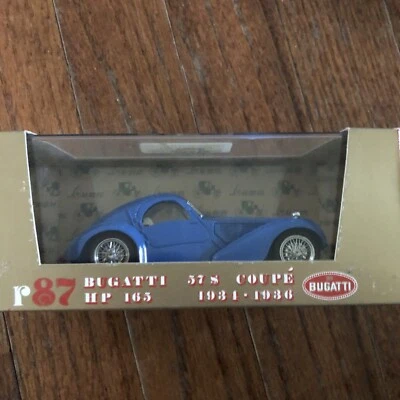 Brumm 1:43 Diecast R87 Bugatti 57S Coupe 1934-1936 Made in Italy - Image 1 of 3