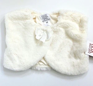 Just One You Carter's ärmellose Schleife Plüsch Achselzucken Größe 12-24M - Elfenbein - Bild 1 von 3