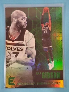 2017-18 Panini Essentials GREEN Taj Gibson Minnesota Timberwolves #94 - Picture 1 of 2