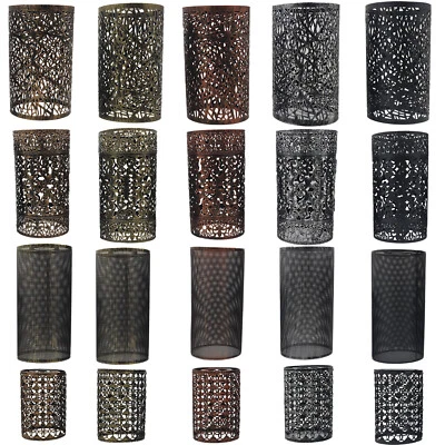 Lámpara de techo con pantalla colgante de metal moderna estilo retro pantalla de iluminación de fácil ajuste Foto 1 de 4