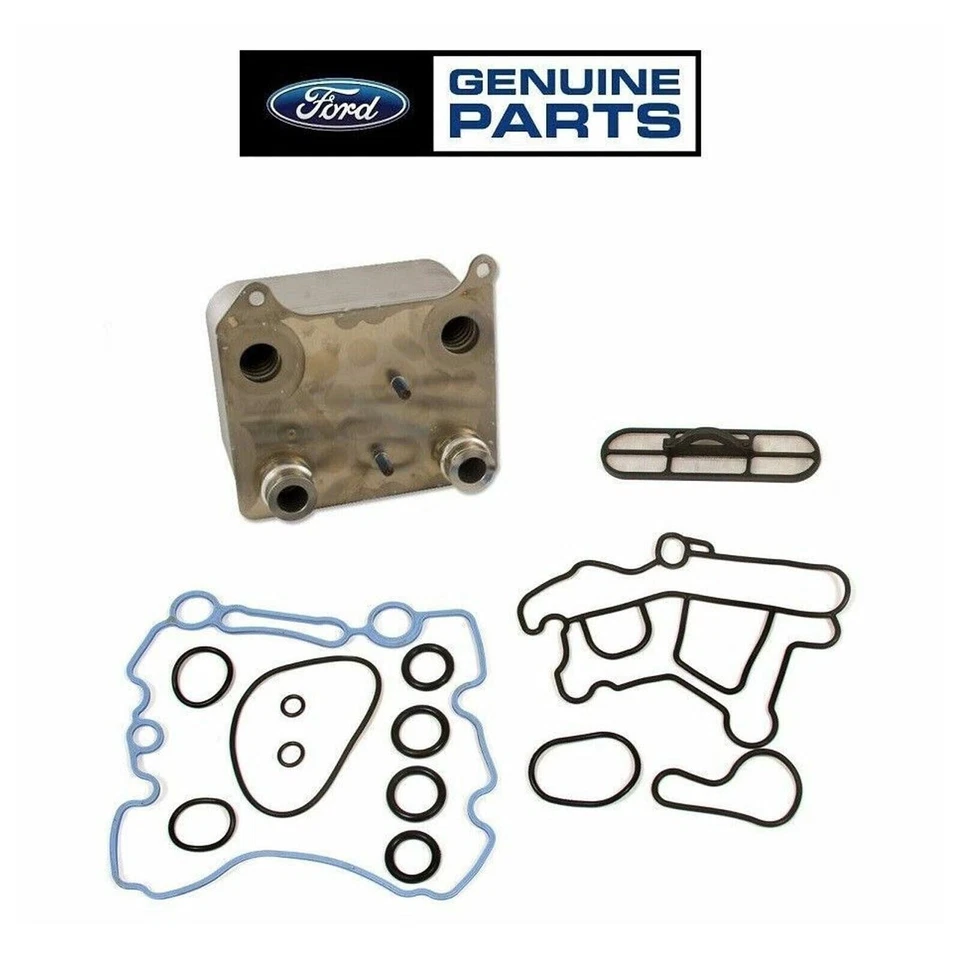 Enfriador de aceite Ford OEM 3C3Z-6A810-A para 2003-2007 6,0 L Powerstroke diésel Foto 1 de 1