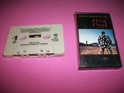 PINK FLOYD DELICATE SOUND OF THUNDER CASSETTE TAPE -   TESTED - Image 1 of 2