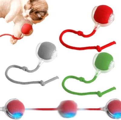 MARKENLOS Every Anya Interactive Cat Toys - Smart Automatic Rolling Pet Ball, Rechargeable