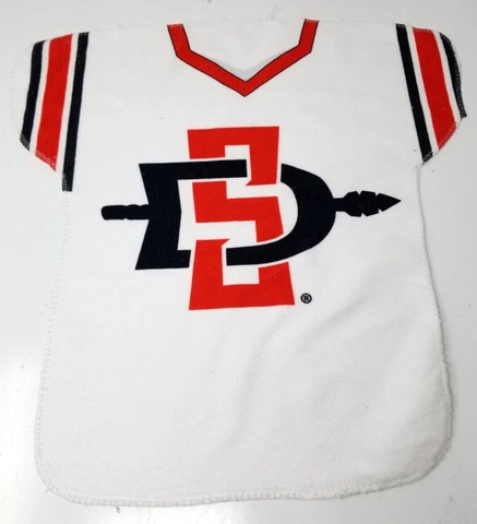 San Diego State Aztecs Rally Towel Imperfect Connected Logo Jersey Outline Cover