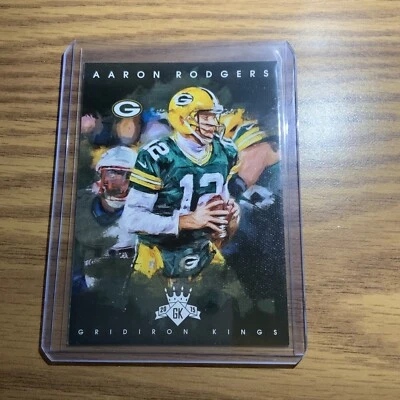 2015 Panini Gridiron Kings Football - #63 - Aaron Rodgers - Green Bay Packers - Image 1 of 4