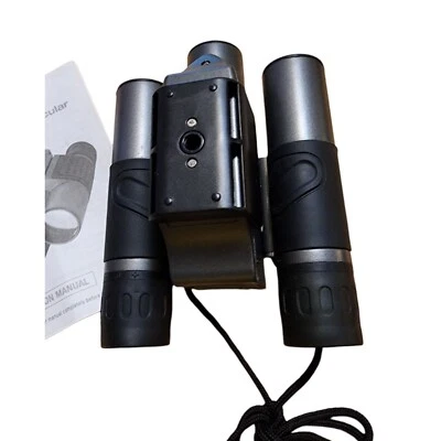 Sharper Image 2010 Digital 10x25 Camera Binoculars W/ Manual *Untested* - Image 1 of 4
