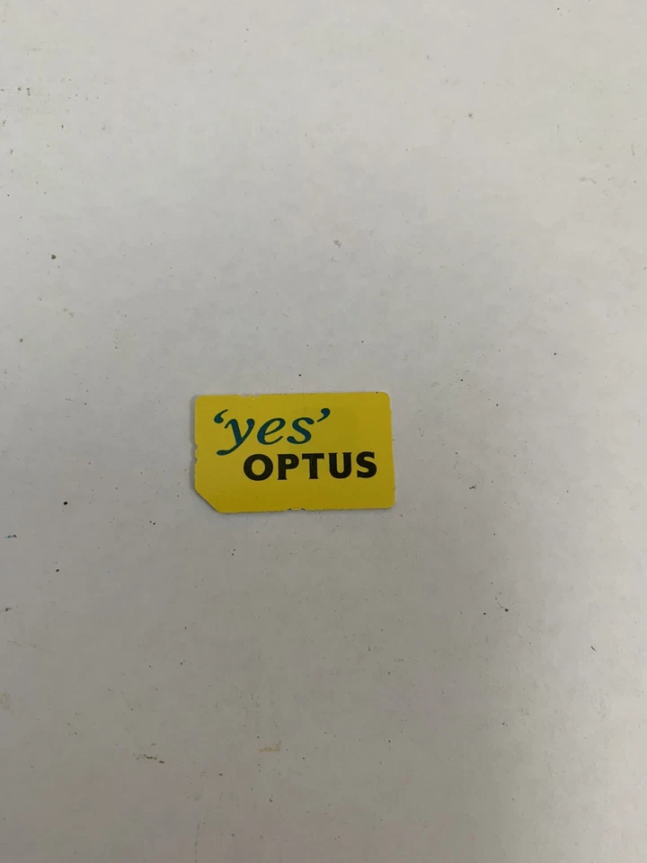 vintage optus sim card - image 1 of 1