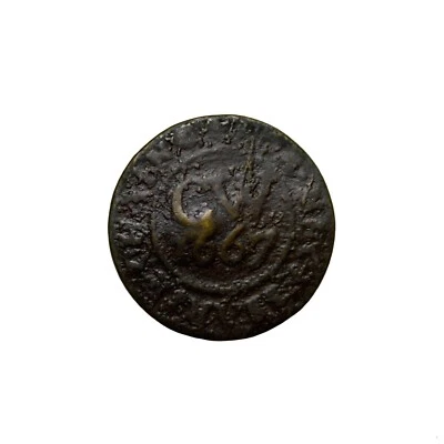 英格兰 1667 年伍斯特郡市半便士交易代币 BW.122 — 第 1/2 张图片