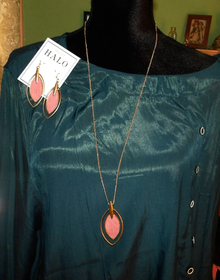 Project Halo耳环和项链套装 — 第 1/1 张图片