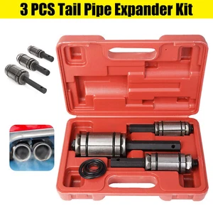 3PCS Tail Pipe Expander Muffler Exhaust Tail pipe Tube 1/8" to 3-1/2" Tool Set - Picture 1 of 12