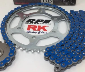 Kit de cadena y piñón de aceleración rápida Suzuki GSXR1000 RK 530xsoz 16/43 azul - Imagen 1 de 6