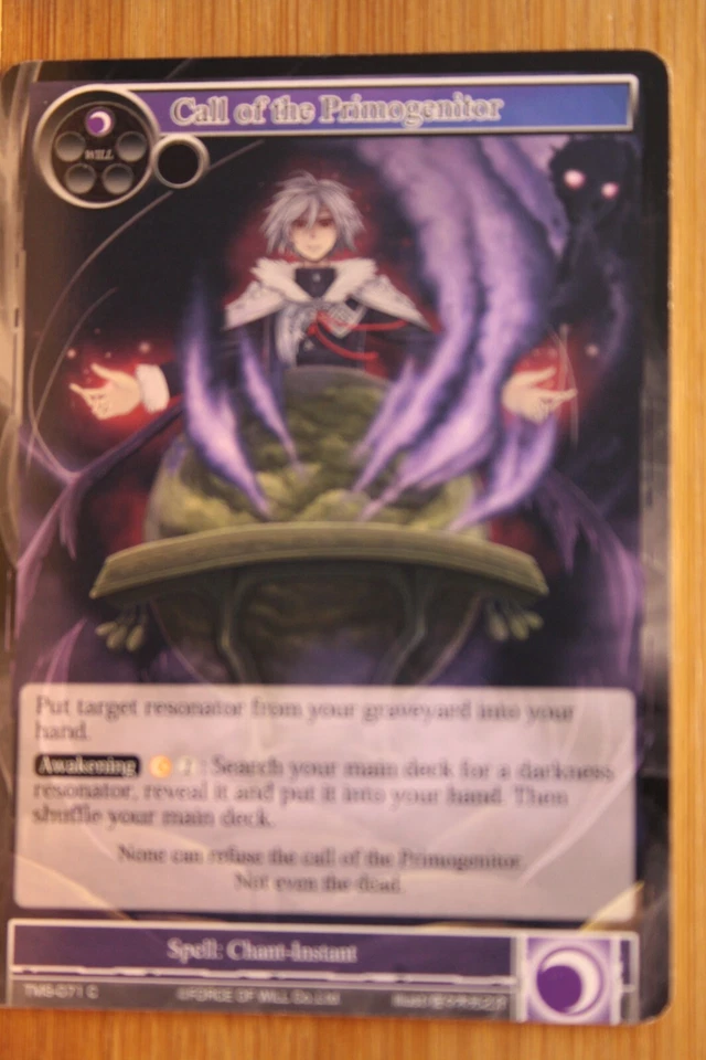 Force Of Will CCG "Call of the Primogenitor"  TMS-071 C - Image 1 of 1