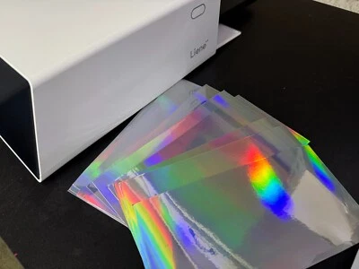 HANNTO TECHNOLOGY CO., LTD. Liene Sticker Paper PixCut S1 - HOLOGRAPHIC - METALIC EFFECT - 4in x 7in