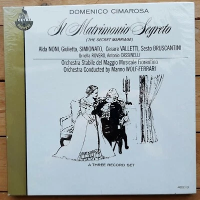 THE SECRET MARRIAGE THREE RECORD BOX SET VINYL CETRA EVEREST RECORDS SEALED NEW - Image 1 of 4