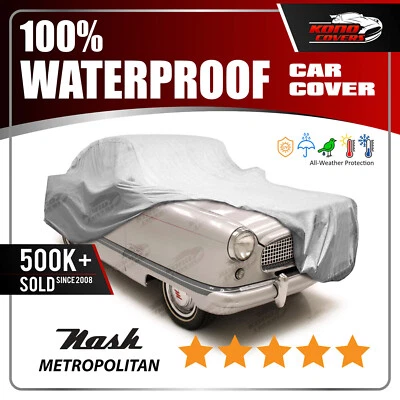 CUBIERTA DE COCHE Nash/Hudson Metropolitan 1954-1962 - 100 % impermeable - 100 % transpirable Foto 1 de 4