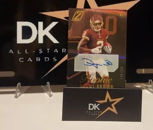 DYAMI BROWN RC 2021 ZENITH ROOKIE AUTOGRAPH /249 WASHINGTON COMMANDERS #76 - Picture 1 of 5