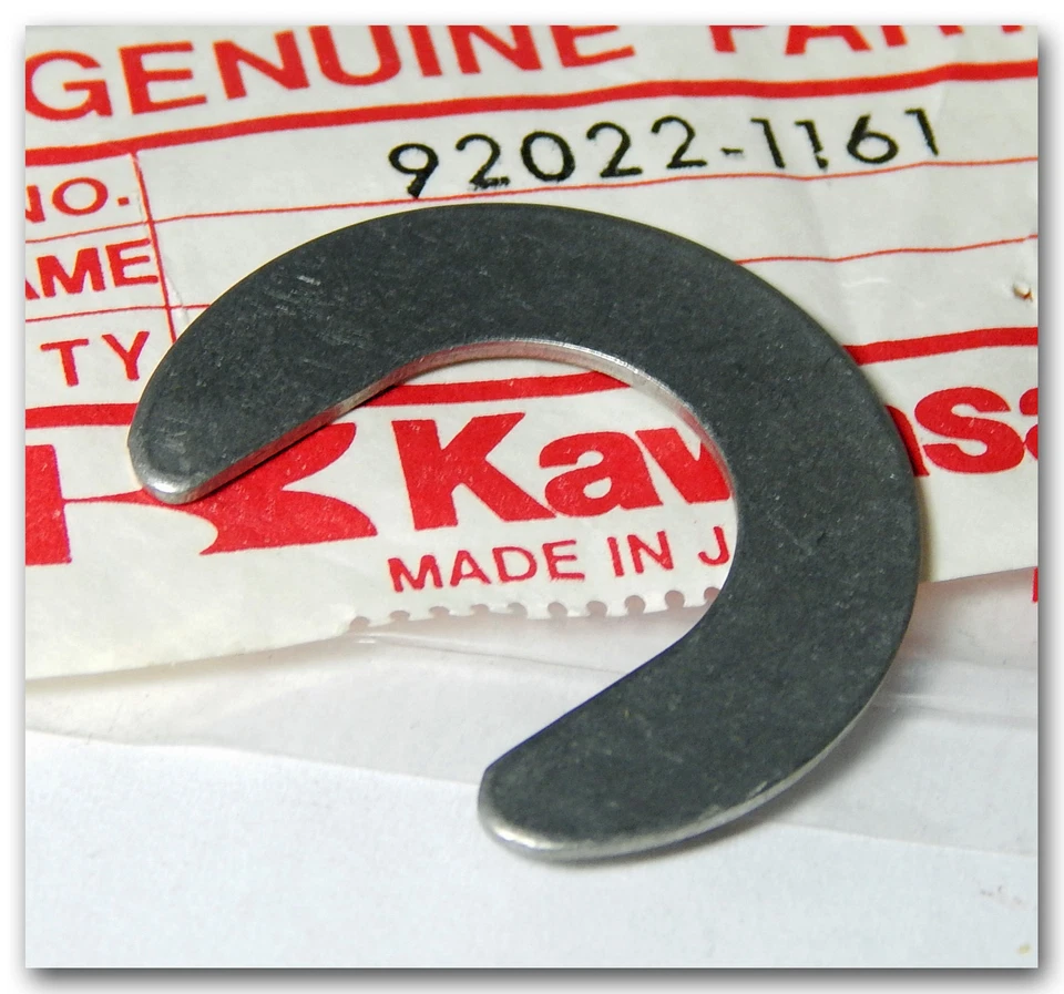 KAWASAKI 1978-1979 KZ400 KZ400B JUEGO DE BLOQUEO DE PINZA DE FRENO DELANTERO LAVADORA 92022-1161 Foto 1 de 1