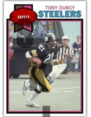 1979 STCC Topps #21 Tony Dungy Pittsburgh Steelers patio personalizado Foto 1 de 2