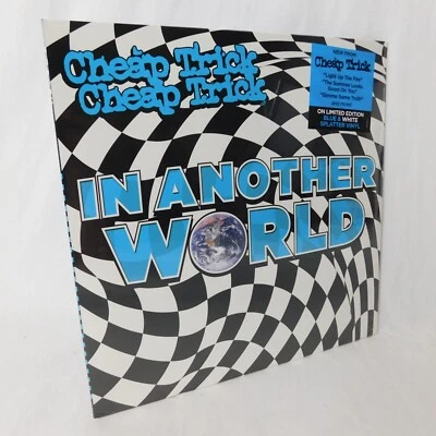 Cheap Trick In Another World Blue White Vinyl LP Sealed 2021 Limited Edition - Image 1 of 4