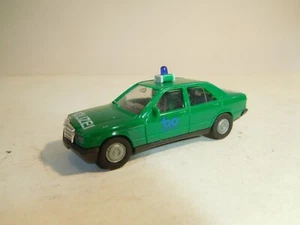 ++ V58 1/87 Herpa POLiZEI MB Mercedes-Benz 190E grün 100 Jahre Automobil - Picture 1 of 3