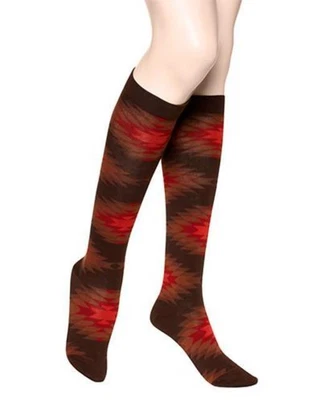 Calcetines hasta la rodilla para mujer Hue ESF16081 Southwest talla única Foto 1 de 3