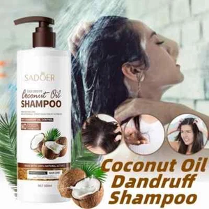 500ml Coconut oil shampoo Smooth Anti-dandruff Oil Control itchy scalp  - Picture 1 of 3