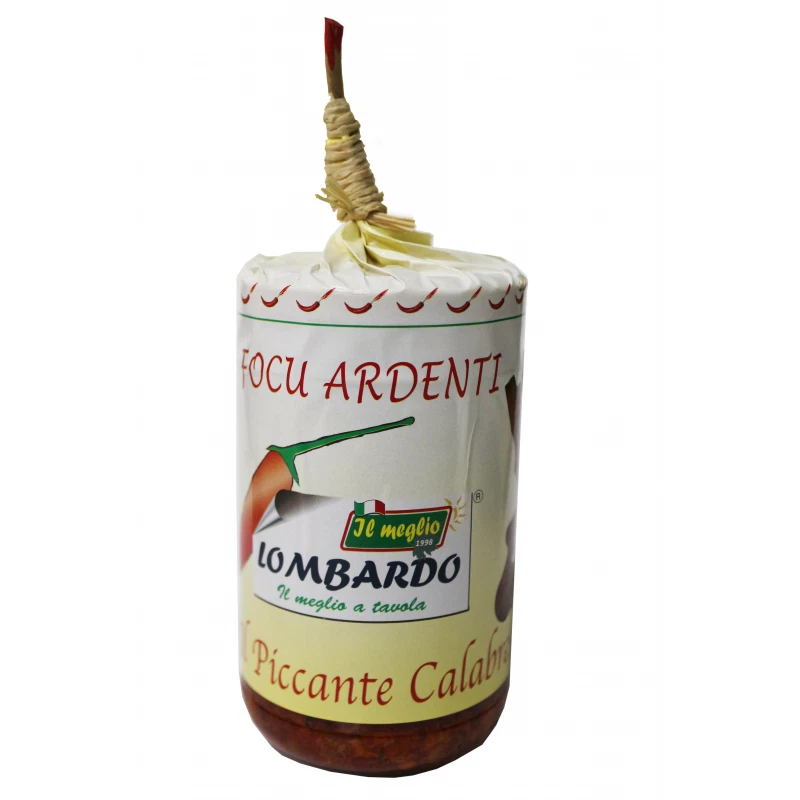 Focu Ardenti o bomba calabrese peperoncino piccante dal gusto speciale 314 ml