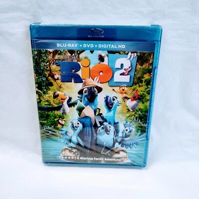 Rio 2 (Blu-Ray + DVD + Digital HD, 2014) - Image 1 of 2