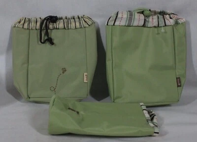 CONJUNTO RARO VINTAGE DISNEY DE 3 BOLSAS DE VIAGEM INFANTIS ISOLADAS WINNIE THE POOH NOVO - Imagem 1 de 4