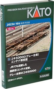 Kato 10-1317 N gauge Koki 50000 Gray Truck Containerless 11 Cars NEW F/S